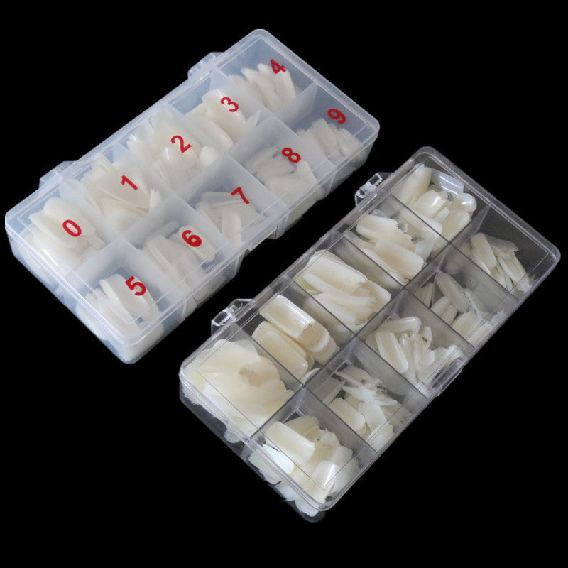 Nail Art 500 Piece Box Armor Pieces Transparent Fully Pasted Half Pasted Pieces Fake Nail Pieces Transparent French Natural Nail Art 500 Piece Box Armor Pieces Transparent Fully Pasted Half Pasted Pieces Fake Nail Pieces Transparent French Natural